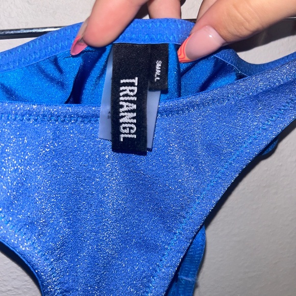 Triangl Swimwear Blue Bikini - Picture 7 of 8